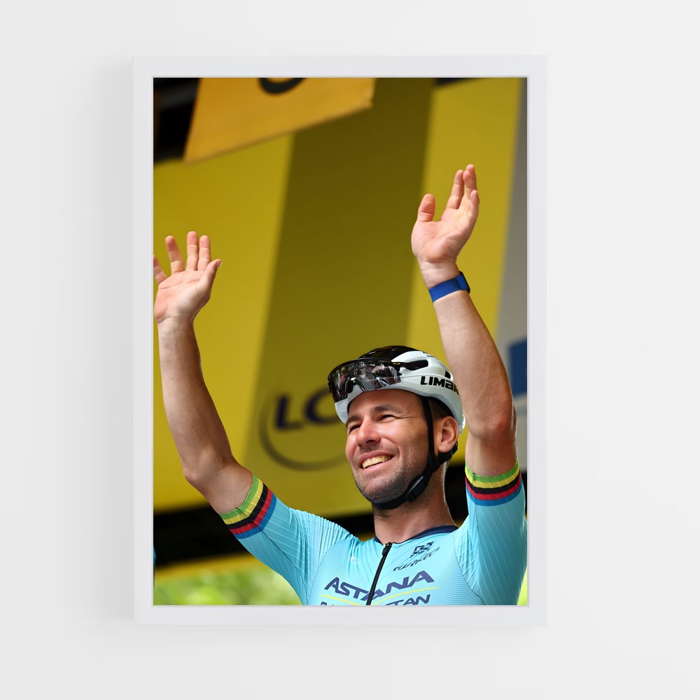 Poster Le Maître des Cimes – affiche Cyclisme (vue 3)